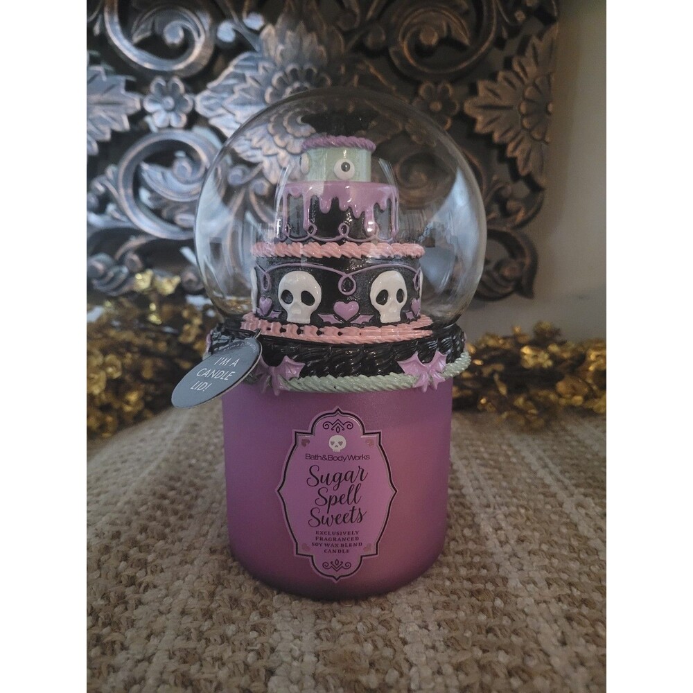 Sugar Spell Sweets - Bath and Body Works 3-wick Globe lid candle